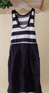 H&M • stripe racerback tank dress